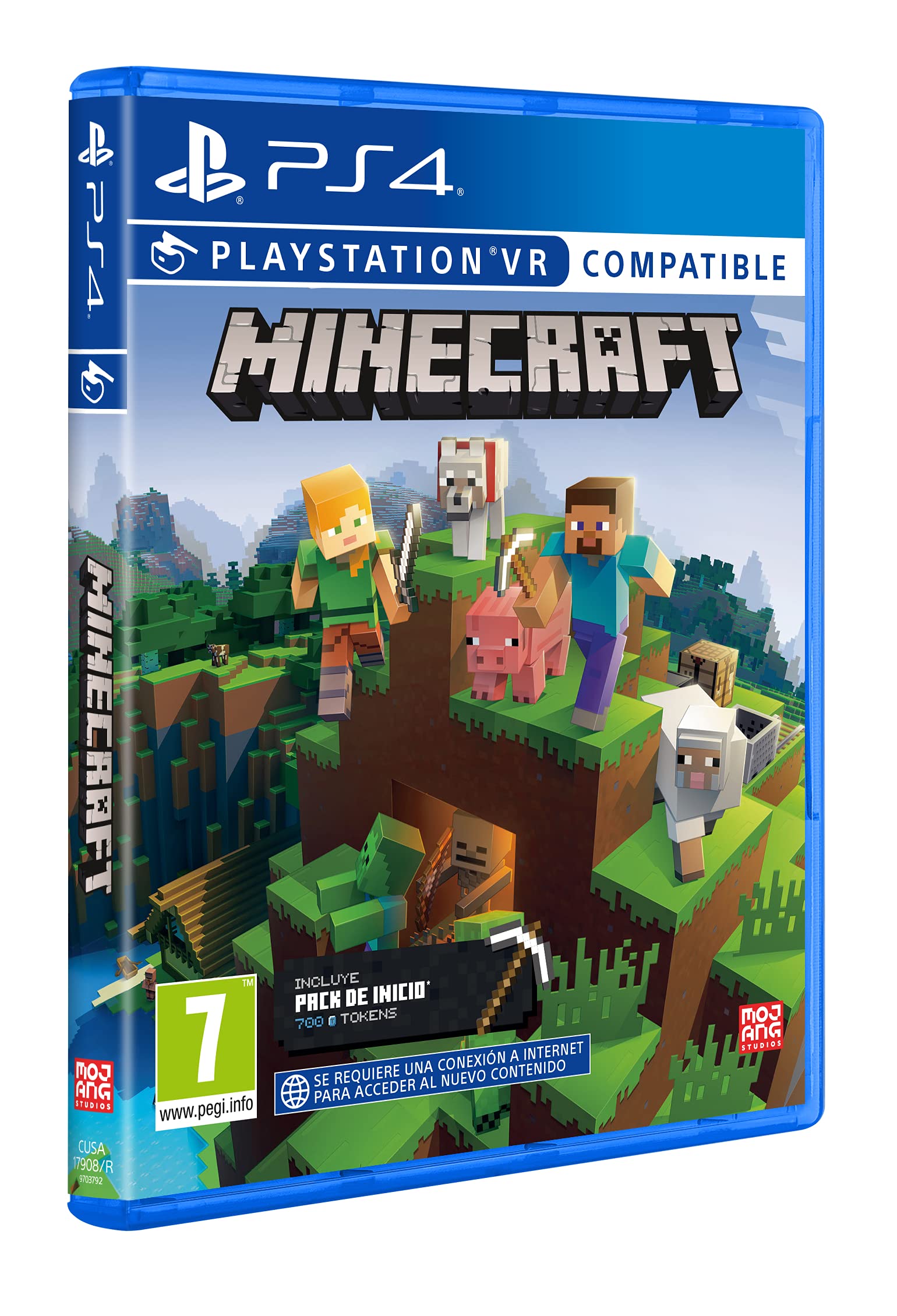 Playstation Minecraft Starter Collection PS4 – Explora, Construye y Sobrevive en Mundos Infinitos – Compatible con VR y Multijugador Playstation Minecraft Starter Collection PS4 – Explora, Construye y Sobrevive en Mundos Infinitos – Compatible con VR y Multijugador